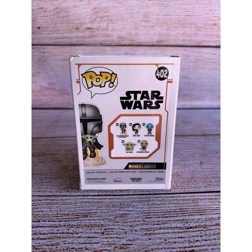 Funko Pop Star Wars The Mandalorian with The Child 402 Vinyl Figure New